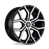 DUB Wheels | S209 ROYALTY 22x9.5 ET30 - GLOSS MACHINED DOUBLE DARK TINT