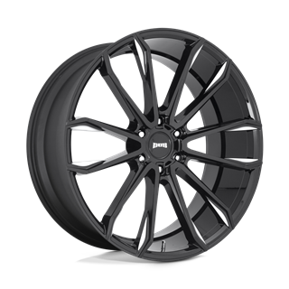 DUB Wheels | S252 CLOUT 24x10.0 ET30 - GLOSS BLACK MILLED