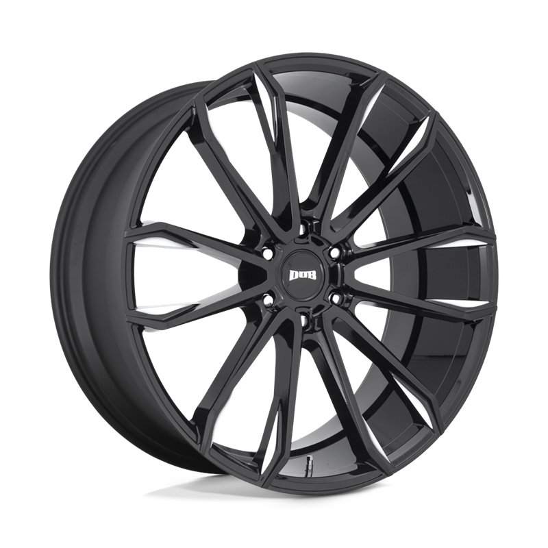 DUB Wheels | S252 CLOUT 24x10.0 ET30 - GLOSS BLACK MILLED
