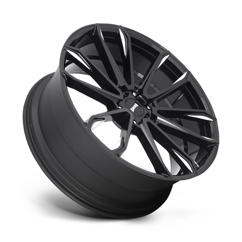 DUB Wheels | S252 CLOUT 24x10.0 ET30 - GLOSS BLACK MILLED
