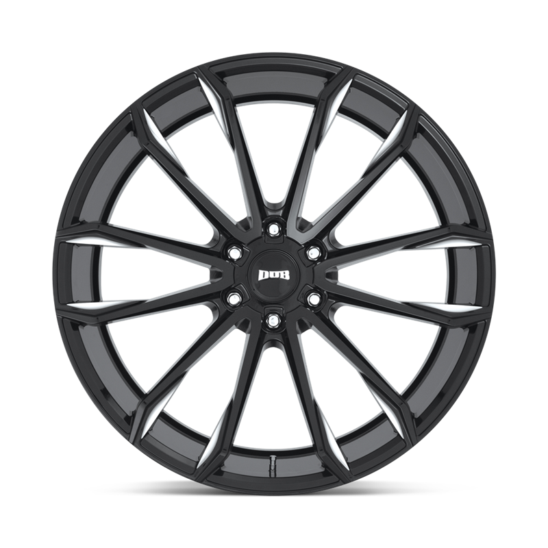 DUB Wheels | S252 CLOUT 24x10.0 ET30 - GLOSS BLACK MILLED