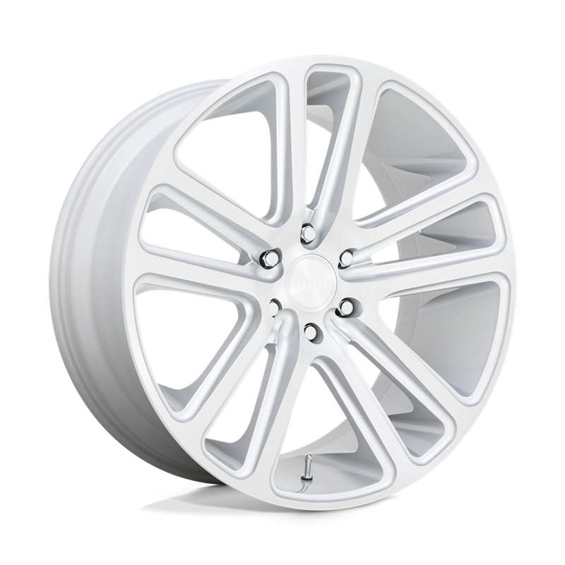 DUB Wheels | S257 FLEX 24x10.0 ET30 - GLOSS SILVER BRUSHED FACE