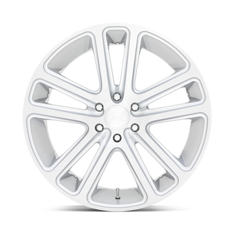 DUB Wheels | S257 FLEX 24x10.0 ET30 - GLOSS SILVER BRUSHED FACE