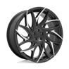 DUB Wheels | S259 G.O.A.T. 26x10.0 ET10 - GLOSS BLACK W/ MACHINED SPOKES