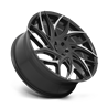 DUB Wheels | S259 G.O.A.T. 26x10.0 ET10 - GLOSS BLACK W/ MACHINED SPOKES