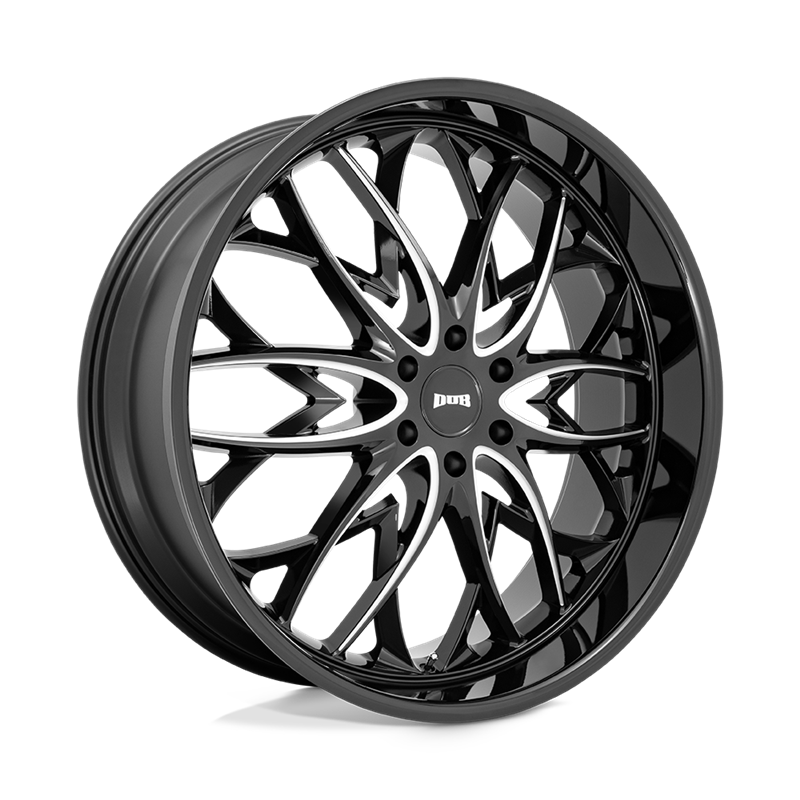 DUB Wheels | S263 OG 26x10.0 ET25 - GLOSS BLACK MILLED