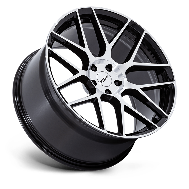TSW | TW002 LASARTHE 20x9.0 ET27 - GLOSS BLACK MACHINED