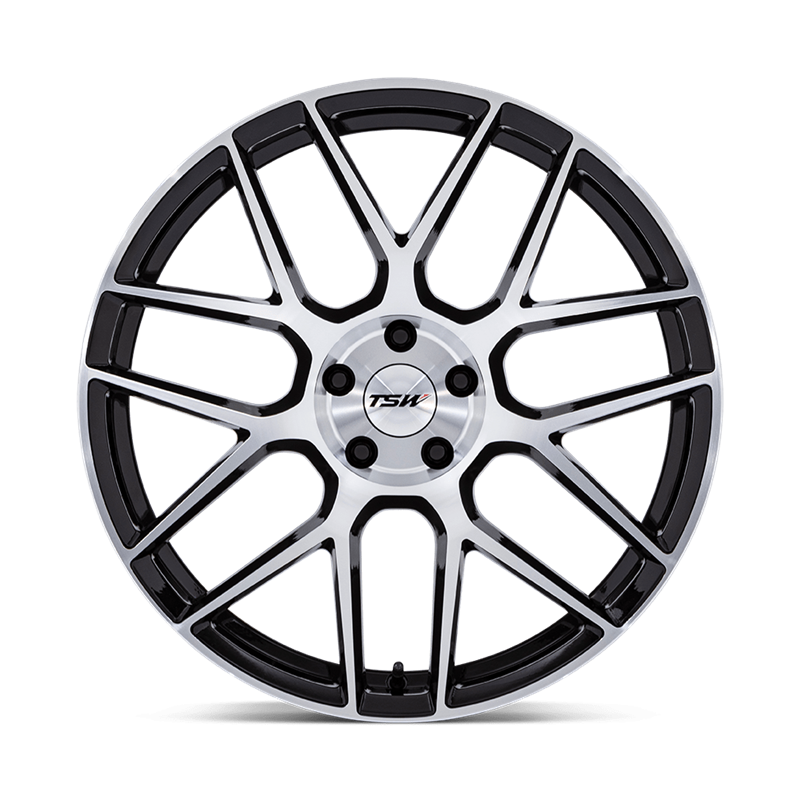 TSW | TW002 LASARTHE 20x9.0 ET27 - GLOSS BLACK MACHINED