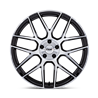 TSW | TW002 LASARTHE 20x9.0 ET27 - GLOSS BLACK MACHINED