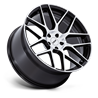 TSW | TW002 LASARTHE 22x10.5 ET38 - GLOSS BLACK MACHINED