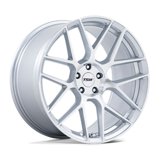 TSW | TW002 LASARTHE 18x10.5 ET25 - GLOSS SILVER MACHINED