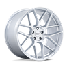 TSW | TW002 LASARTHE 18x9.5 ET40 - GLOSS SILVER MACHINED