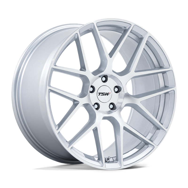 TSW | TW002 LASARTHE 20x9.0 ET27 - GLOSS SILVER MACHINED