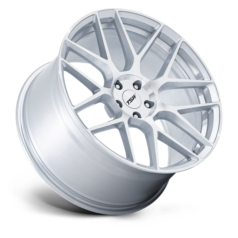 TSW | TW002 LASARTHE 20x9.0 ET27 - GLOSS SILVER MACHINED
