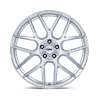 TSW | TW002 LASARTHE 22x9.0 ET38 - GLOSS SILVER MACHINED