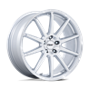 TSW | TW004 CANARD 20x10.5 ET38 - GLOSS SILVER W/ MACHINED FACE