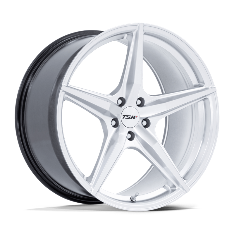 TSW | TW007 ESPRIT 18x10.5 ET25 - HYPER SILVER W/ MACHINED FACE