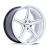 TSW | TW007 ESPRIT 18x9.5 ET40 - HYPER SILVER W/ MACHINED FACE