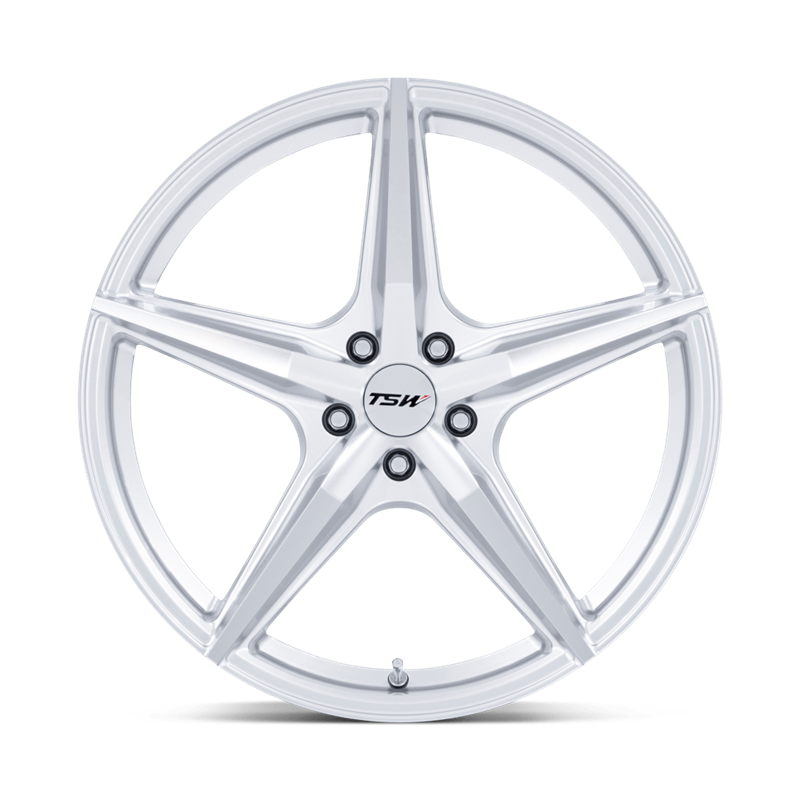 TSW | TW007 ESPRIT 18x9.5 ET22 - HYPER SILVER W/ MACHINED FACE