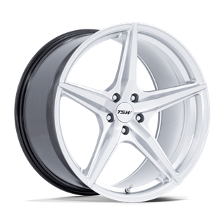 TSW | TW007 ESPRIT 20x9.0 ET20 - HYPER SILVER W/ MACHINED FACE