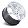 TSW | TW007 ESPRIT 20x9.0 ET20 - HYPER SILVER W/ MACHINED FACE
