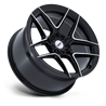 TSW | TW008 SLIPSTREAM 19x10.5 ET43 - GLOSS BLACK W/ MACHINED FACE