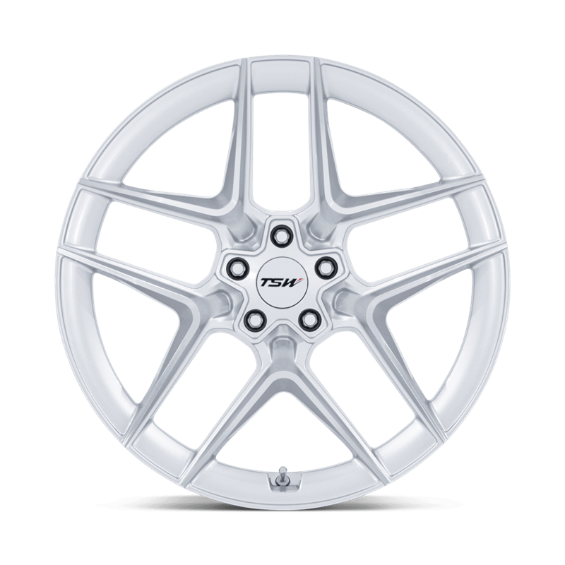 TSW | TW008 SLIPSTREAM 20x10.5 ET38 - GLOSS SILVER W/ MACHINED FACE
