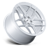 TSW | TW008 SLIPSTREAM 20x9.0 ET35 - GLOSS SILVER W/ MACHINED FACE