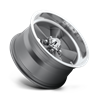 US Mag | U102 STANDARD 15x8.0 ET1 - MATTE GUN METAL
