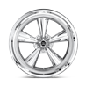US Mag | U104 STANDARD 15x7.0 ET-6 - CHROME PLATED