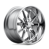 US Mag | U110 RAMBLER 20x9.5 ET1 - CHROME PLATED