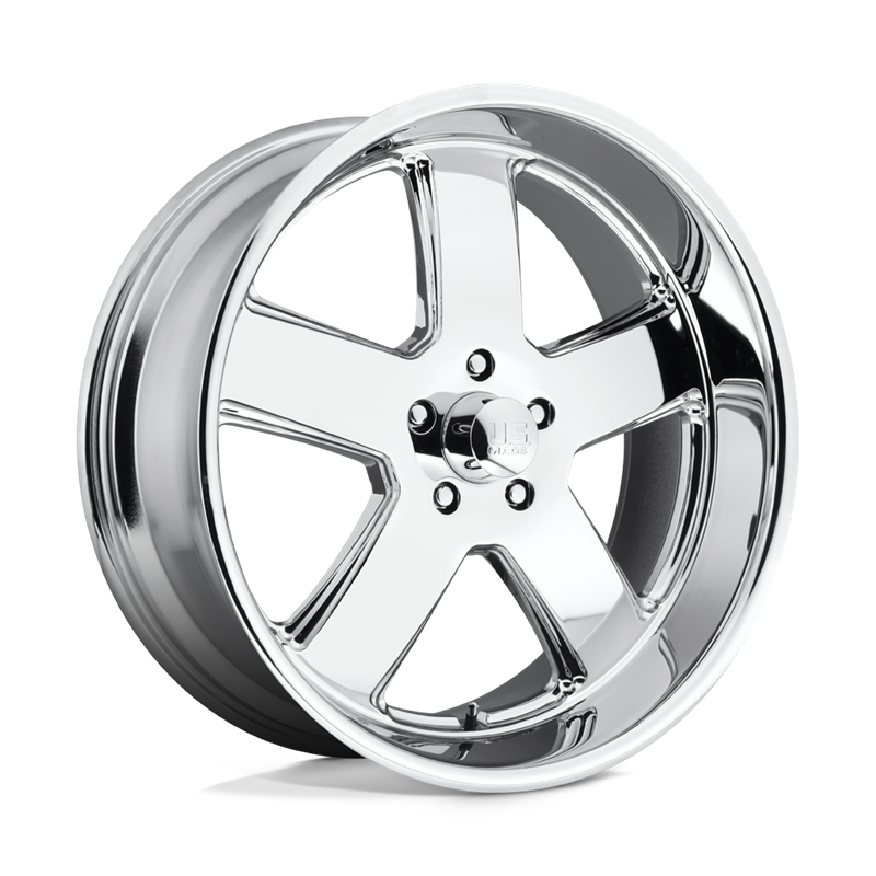 US Mag | U116 HUSTLER 20x8.0 ET1 - CHROME PLATED