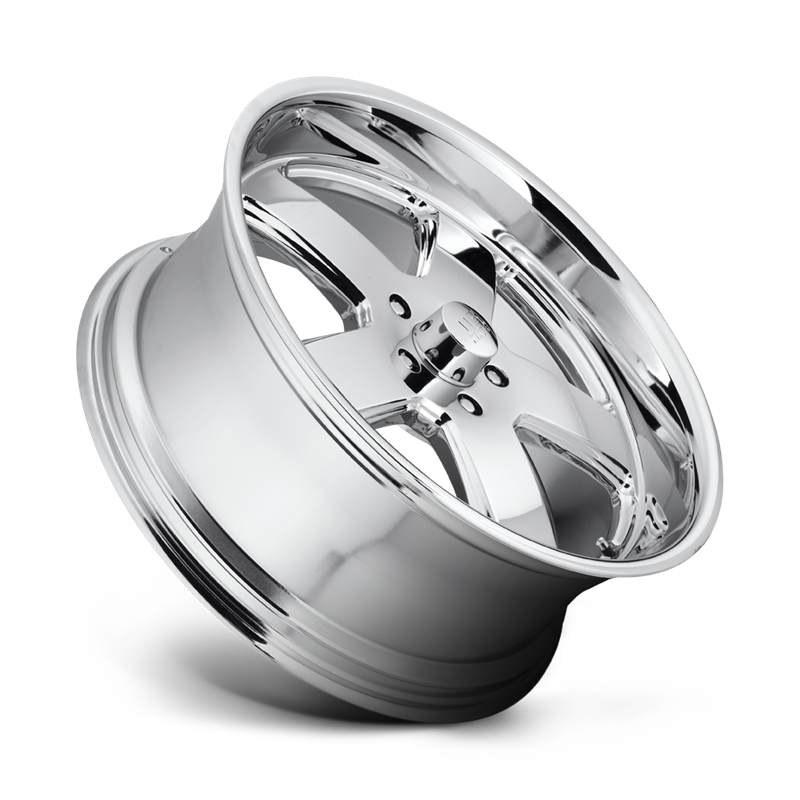 US Mag | U116 HUSTLER 20x8.0 ET1 - CHROME PLATED