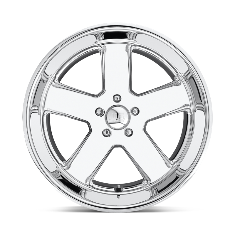 US Mag | U116 HUSTLER 20x8.0 ET1 - CHROME PLATED