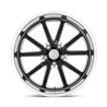 US Mag | U117 RAMBLER 20x8.0 ET1 - GLOSS BLACK MILLED