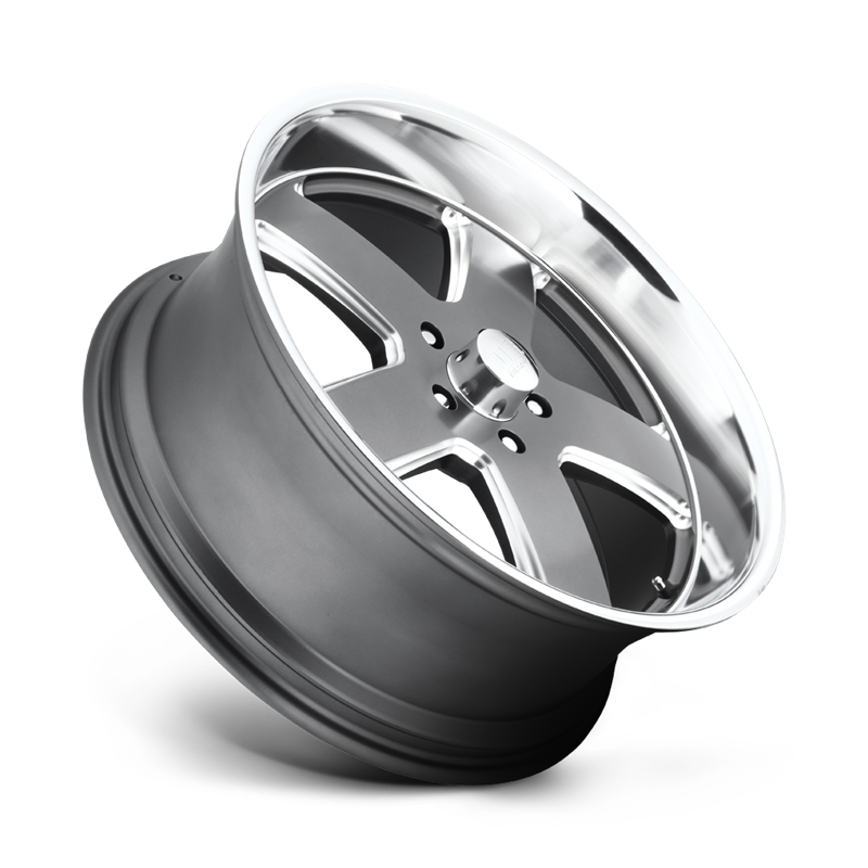 US Mag | U118 HUSTLER 20x9.5 ET1 - MATTE GUN METAL