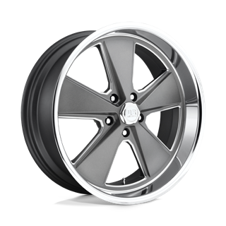 US Mag | U120 ROADSTER 18x8.0 ET1 - MATTE GUN METAL MACHINED