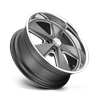 US Mag | U120 ROADSTER 18x8.0 ET1 - MATTE GUN METAL MACHINED