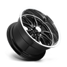 US Mag | U121 RAMBLER 17x8.0 ET1 - GLOSS BLACK