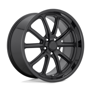 US Mag | U123 RAMBLER 20x8.5 ET32 - GLOSS BLACK MATTE BLACK