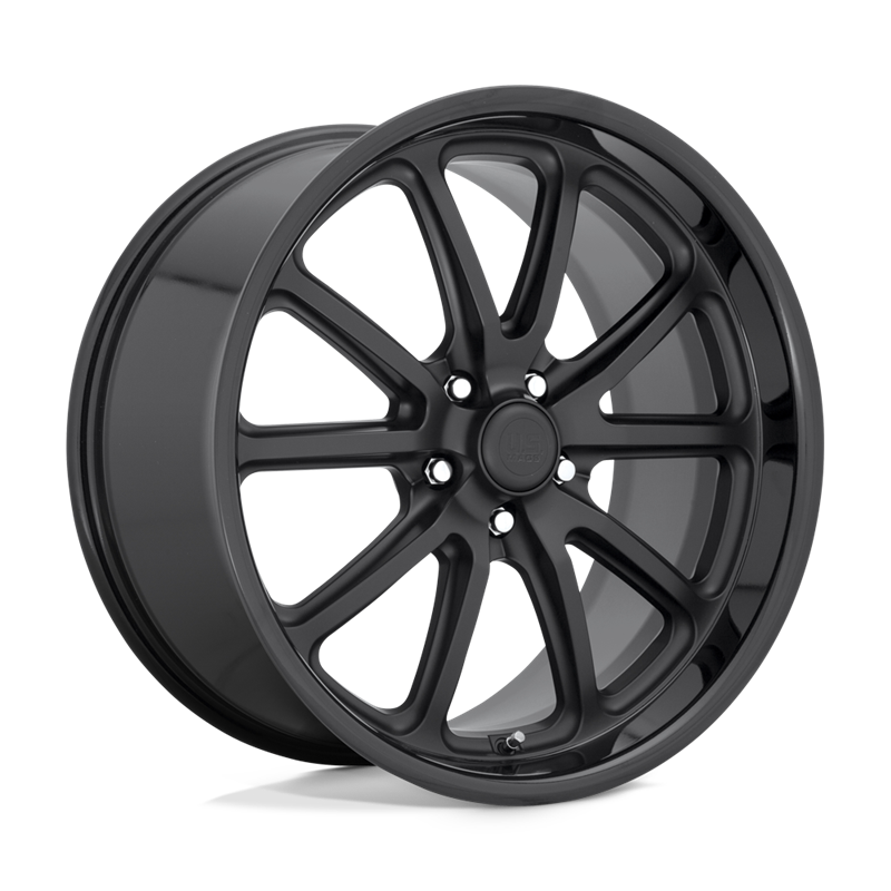 US Mag | U123 RAMBLER 20x8.5 ET15 - GLOSS BLACK MATTE BLACK