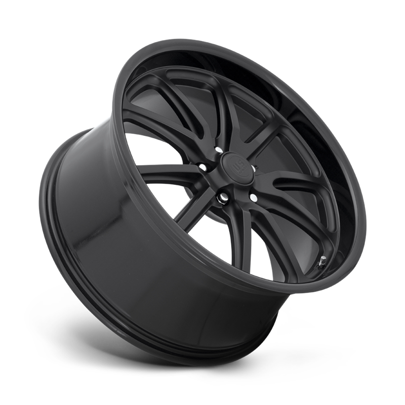 US Mag | U123 RAMBLER 20x8.5 ET15 - GLOSS BLACK MATTE BLACK