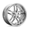 US Mag | U127 CTEN 18x8.0 ET1 - CHROME PLATED