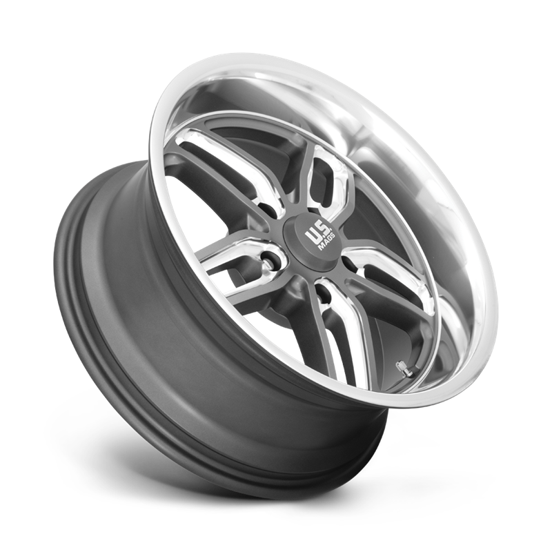US Mag | U129 CTEN 20x10.0 ET1 - MATTE GUN METAL MILLED