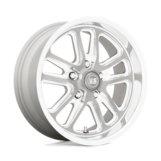 US Mag | U130 BULLET 17x8.0 ET1 - TEXTURED GUN METAL W/ MILLED EDGES