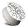 US Mag | U130 BULLET 17x8.0 ET1 - TEXTURED GUN METAL W/ MILLED EDGES