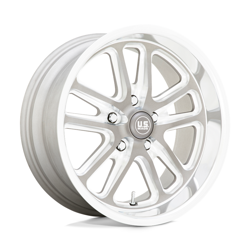US Mag | U130 BULLET 18x8.0 ET1 - TEXTURED GUN METAL W/ MILLED EDGES