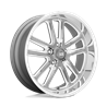 US Mag | U130 BULLET 22x9.0 ET1 - TEXTURED GUN METAL W/ MILLED EDGES