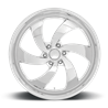 US Mag | U132 DESPERADO 24x9.0 ET25 - CHROME