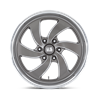 US Mag | U133 DESPERADO 20x8.0 ET1 - ANTHRACITE MILLED DIAMOND CUT LIP